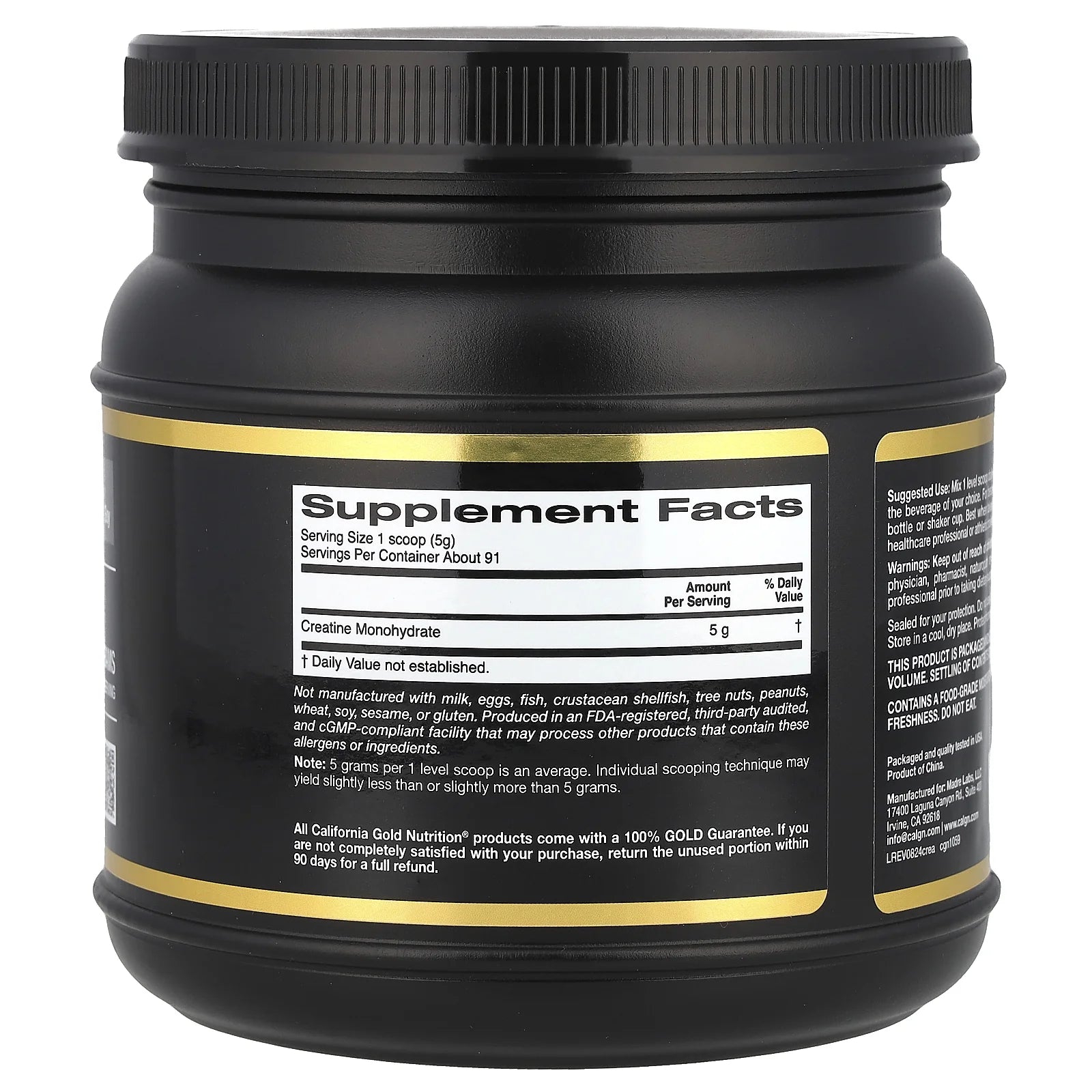 Sport, Creatine Monohydrate, Unflavored, 1 Lb (454 G)