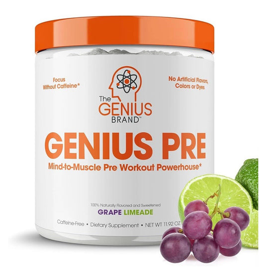 The Genius Pre Workout Grape Limeade