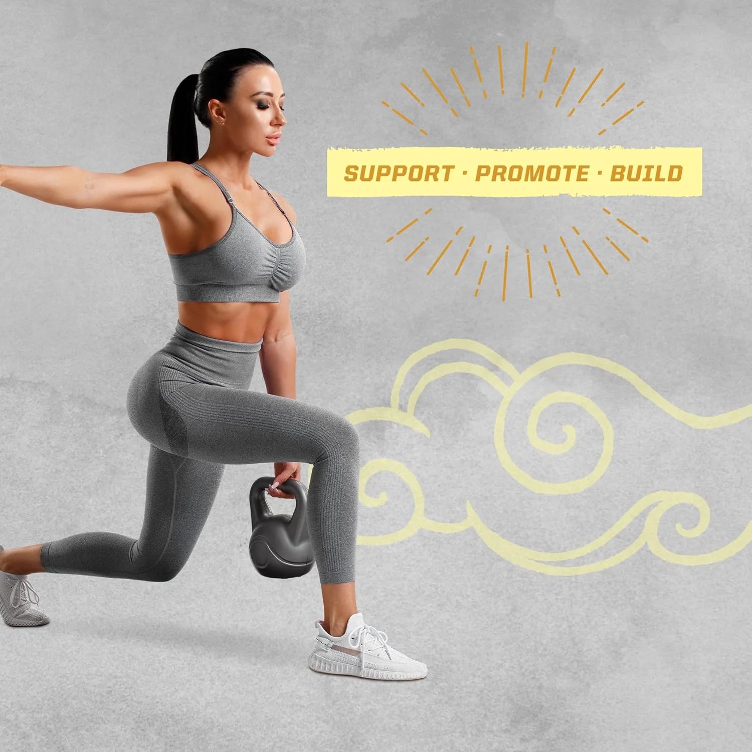 Creatine Monohydrate Powder Micronized Preworkout Recovery Supplement | Support Muscle Building Strength Training Cognition | Vegan & Keto Friendly, Easily Mixes (50 Servings) Lemonade