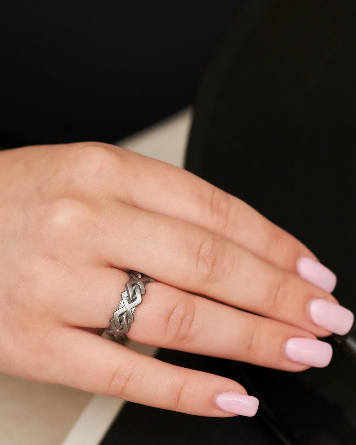Women Silicone Wedding Band 6Mm Wide, 2.5Mm Thick - Rubber Wedding Rings for Women - Promise Rings for Her - Space Collection